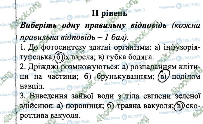 ГДЗ Біологія 6 клас сторінка 1(2)